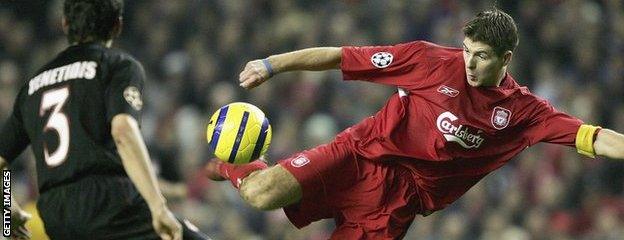 Gerrard v Olympiakos