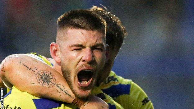 Danny Walker has scored eight tries in 44 appearances for Warrington Wolves