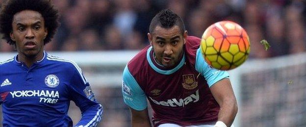 West Ham's Dimitri Payet