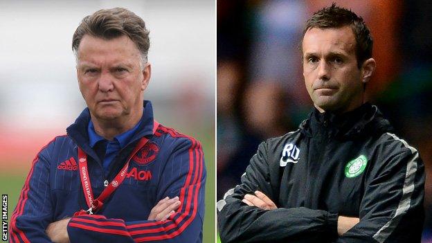 Neither Manchester United nor Celtic featured in the Champions League group stage last season