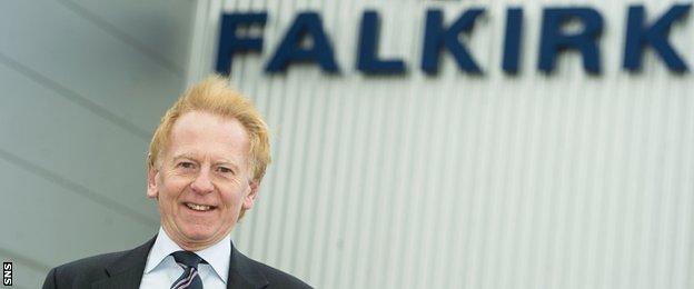 Falkirk chairman Doug Henderson