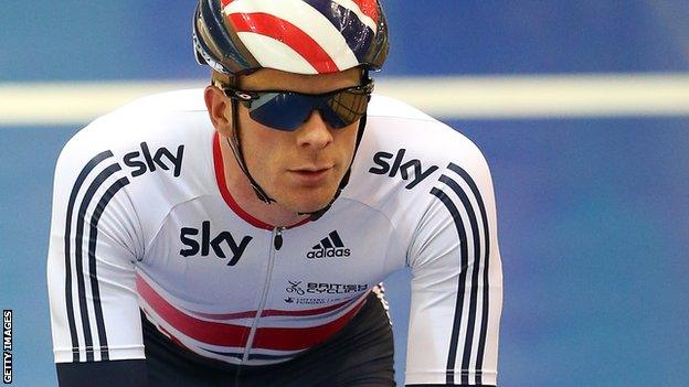 Great Britain's Ed Clancy