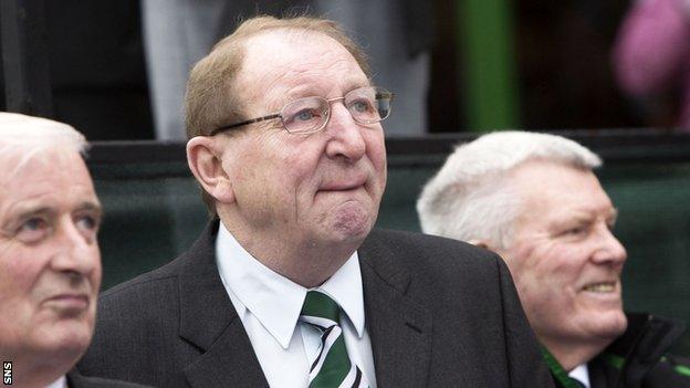 Lisbon Lion Tommy Gemmell (centre) has passed away