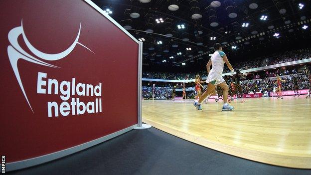 England netball general sign