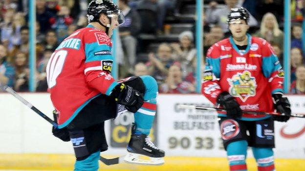 Delight for Sebastien Sylvestre after scoring for the Giants in the Challenge Cup match