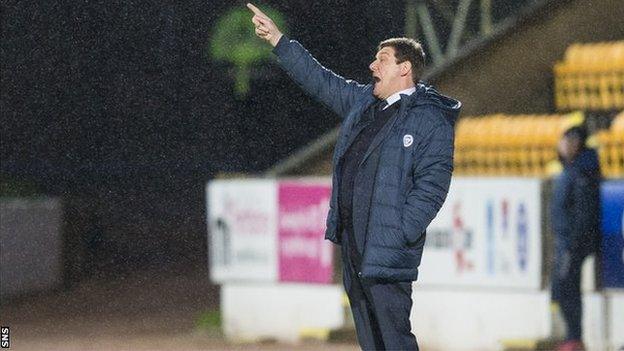 St Johnstone manager Tommy Wright