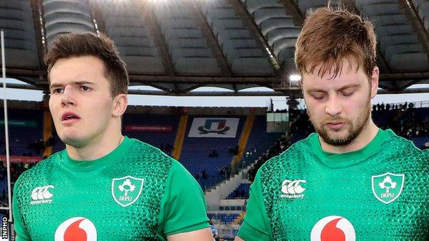 Jacob Stockdale and Iain Henderson return to the Ireland matchday squad after being late withdrawals from the game against Wales