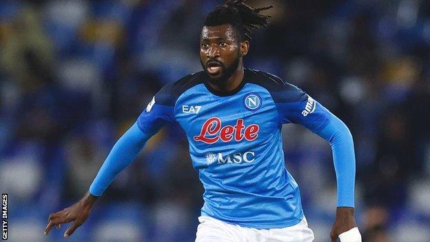 Andre-Frank Zambo Anguissa: Cameroon midfielder signs new Napoli contract - BBC Sport