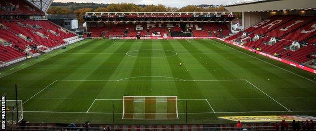 Ashton Gate in November 2016