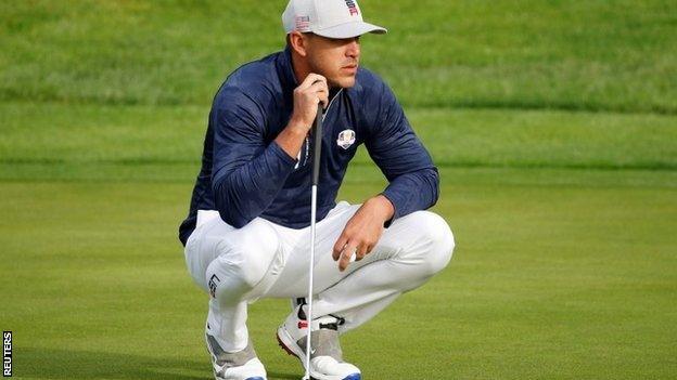 Brooks Koepka at the 2018 Ryder Cup