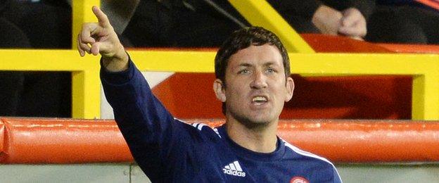 Hamilton Academical player-manager Martin Canning