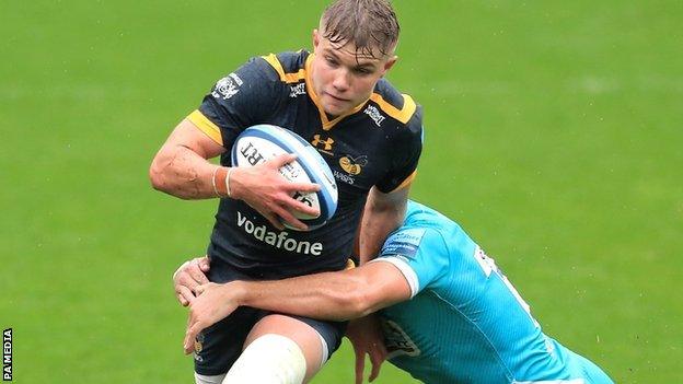 Highly rated Charlie Atkinson has already made Wasps 15 first-team appearances as a teenager