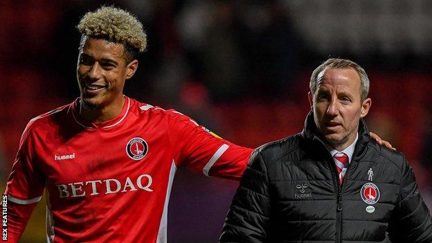 Lyle Taylor and Lee Bowyer