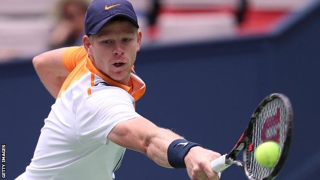 Britain's Kyle Edmund