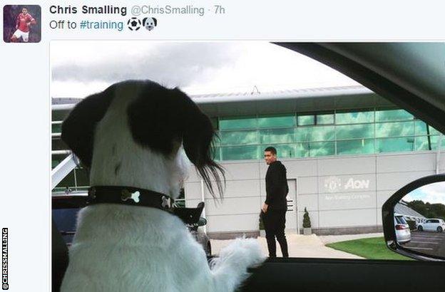 Chris Smalling tweet