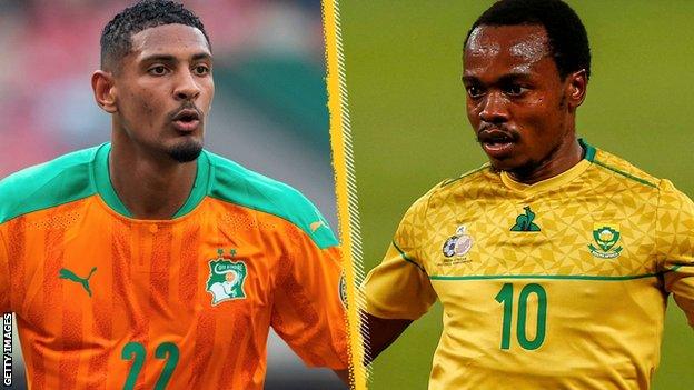 Sebastien Haller and Percy Tau