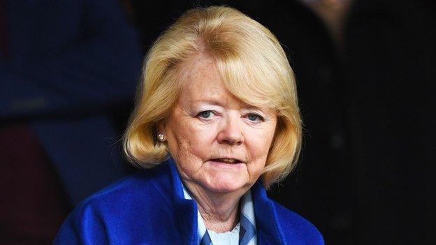 Hearts owner Ann Budge