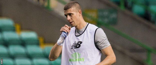 Celtic defender Jozo Simunivoc