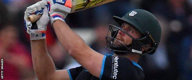 Worcestershire all-rounder Ross Whiteley