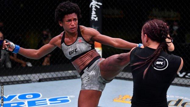 Angela Hill fightng Michelle Waterson in on 12 September, 2020