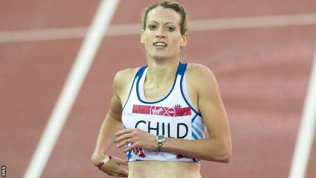 European champion Eilidh Child