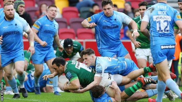 Worcester old boy Agustin Creevy is the Premiership's leading try scorer after taking his London Irish try tally to 11 this season