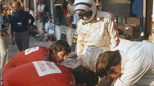 Herbie Blash and Jochen Rindt