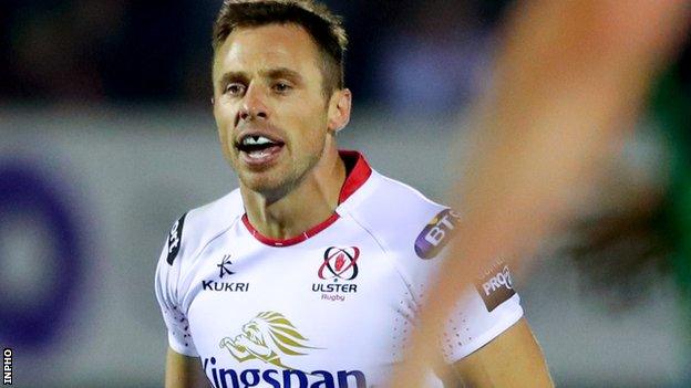 British and Irish Lions wing Tommy Bowe has made 138 appearances for Ulster