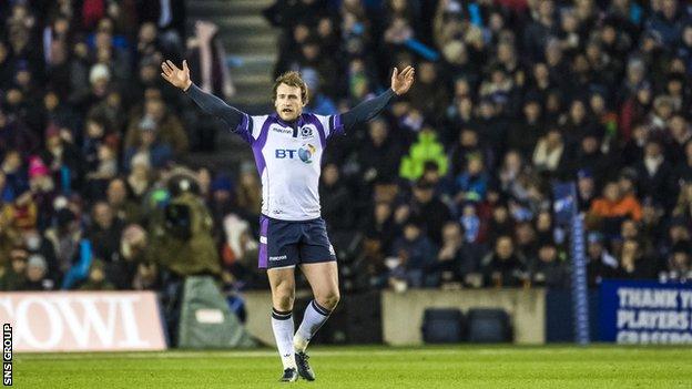 Scotland full-back Stuart Hogg