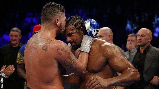 David Haye and Tony Bellew