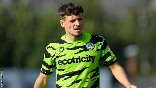 Forest Green Rovers' Josh March