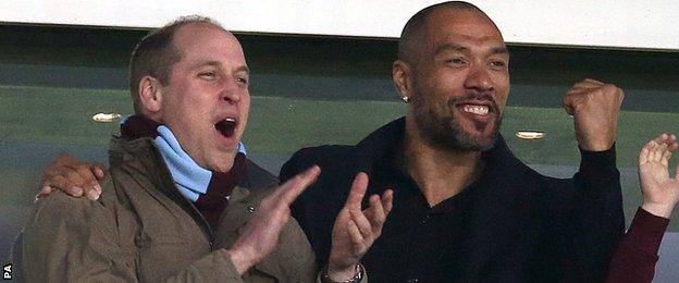 Prince William and John Carew