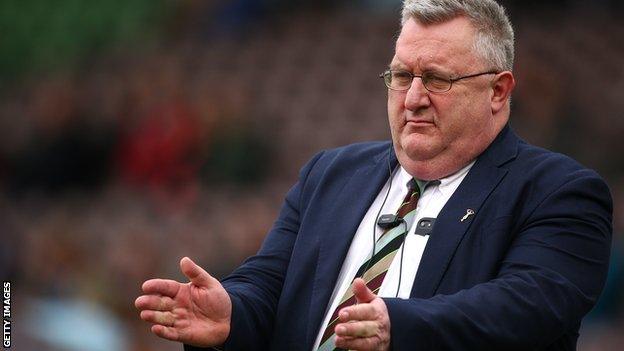 Harlequins director of rugby John Kingston