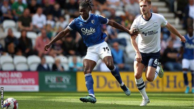 Action from Preston v Watford