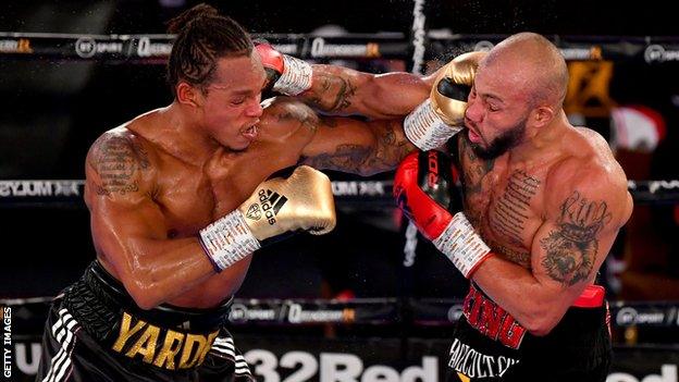 Anthony Yarde (left) and Lyndon Arthur