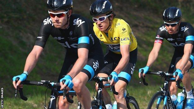 Luke Rowe, Geraint Thomas