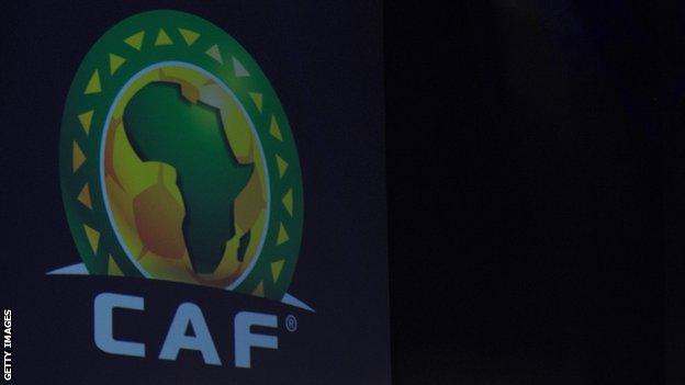 The Confederation of African Football logo