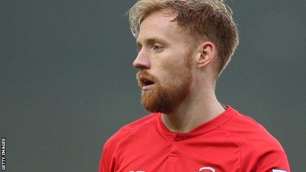 James Brophy in action for Leyton Orient