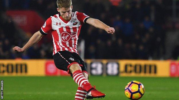 Southampton midfielder Josh Sims