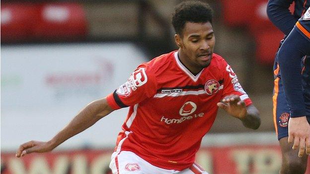 Walsall left-back Rico Henry