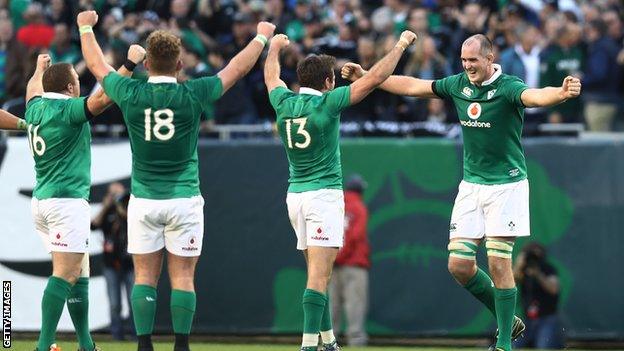 Ireland beat New Zealand