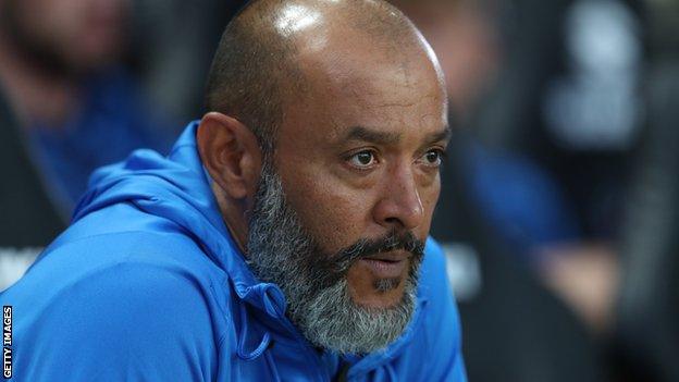 Tottenham manager Nuno Espirito Santo