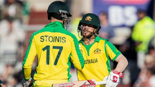 David Warner and Marcus Stoinis