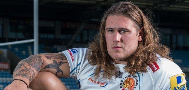 Exeter prop Harry Ellis