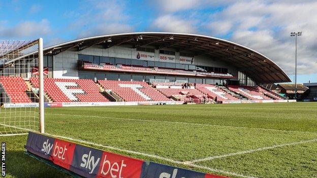 Fleetwood Town's Highbury Stadium