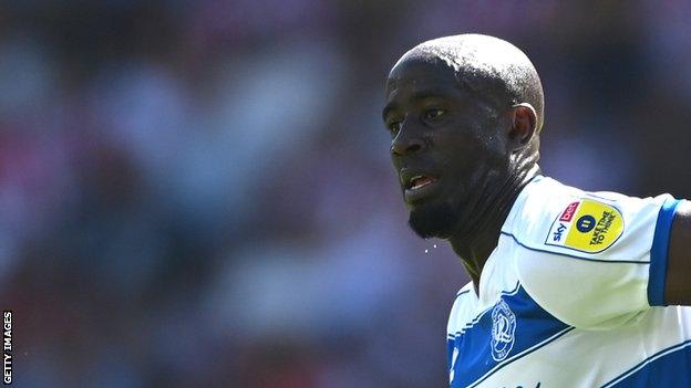 Albert Adomah in action for QPR