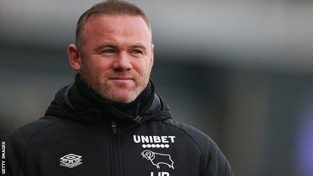 Derby boss Wayne Rooney