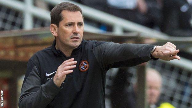 Dundee United manager Jackie McNamara