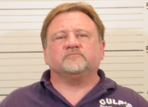 A mugshot of Alexandria shooting suspect James T Hodgkinson.