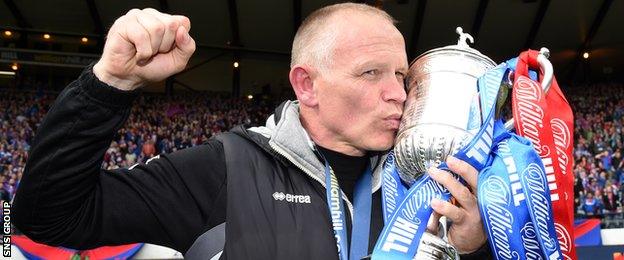 Inverness CT manager John Hughes